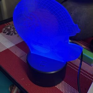 NFL Blue LED Helmet Light